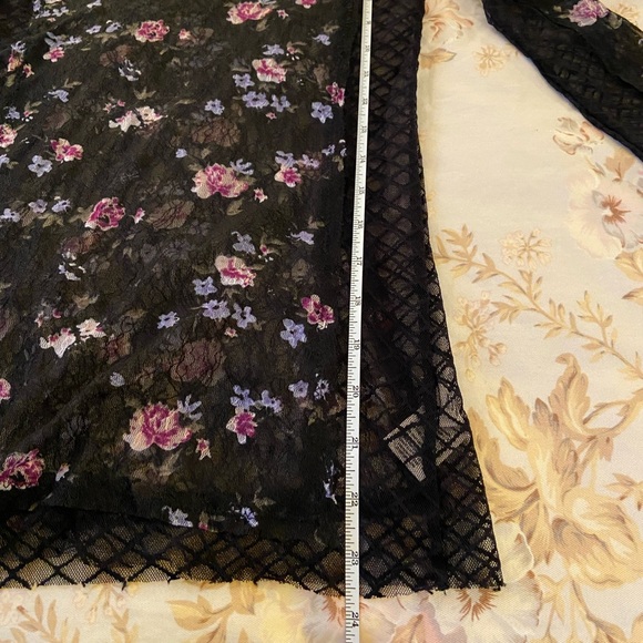 FREE PEOPLE floral lace top XS - Picture 10 of 11